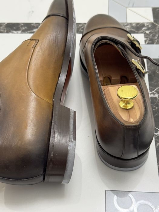 Туфли монки Santoni