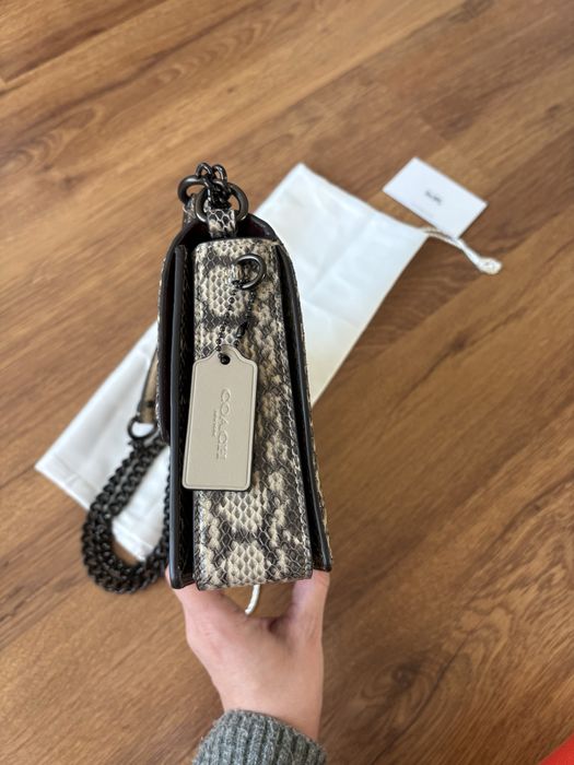 Дамски чанти естествена кожа Coach, Musette