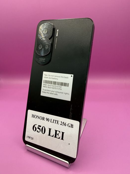 Honor 90 Lite 256 GB • Matei Amanet Margeanului • 1787