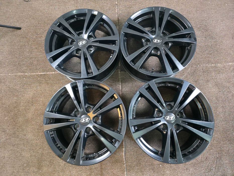 4 Jante Aliaj 5x114.3 16'' 6.5J ET 45 - Dedicate Hyundai I30 Elantra Konda IX - Kia Ceed XCeed + Senzori Presiune
