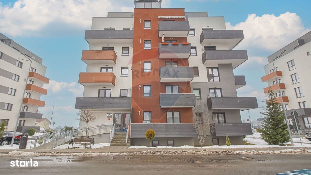 Apartament cochet 2 camere open space|loc de parcare|boxa