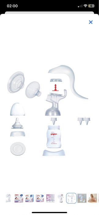 Новый японский молокоотсос pigeon за 19000 тенге