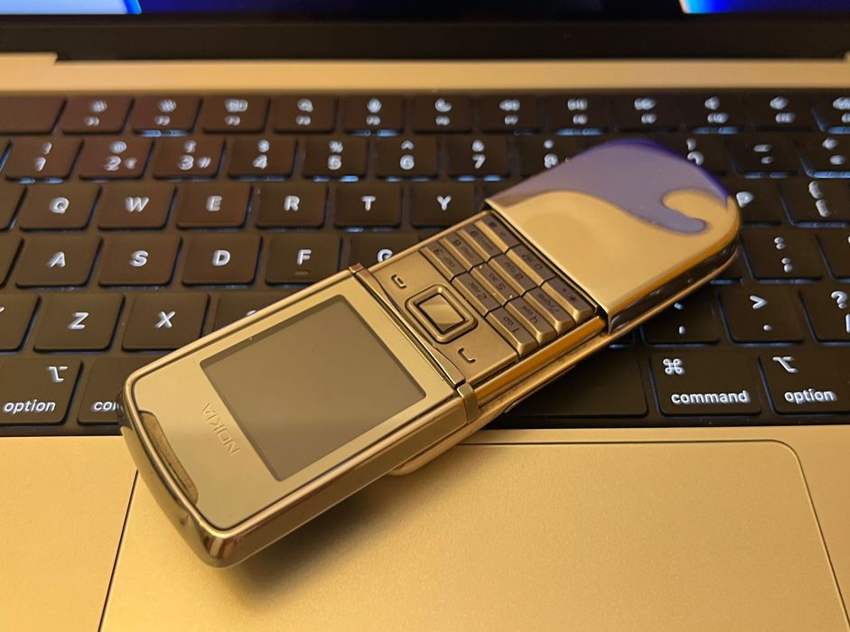 Nokia 8800 SIROCCO Stainless Steel ! Otel inoxidabil vintage classic