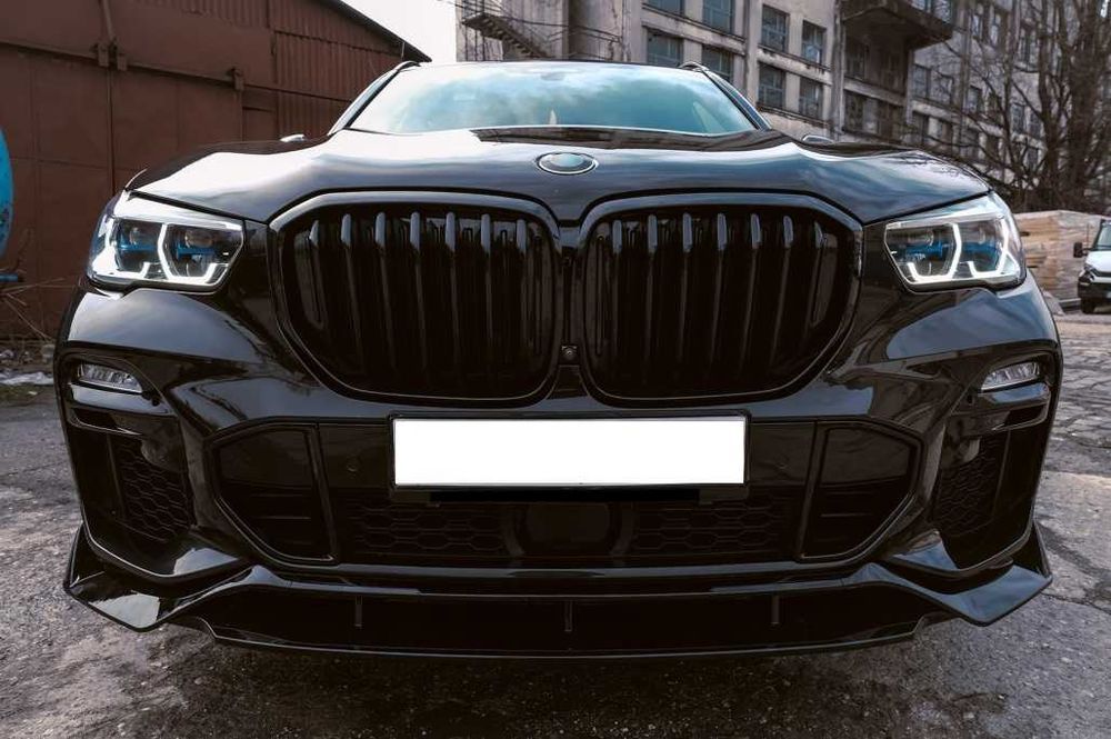 Pachet Exterior Aero BMW X5 G05 2018-up M-Tech Design Negru Lucios