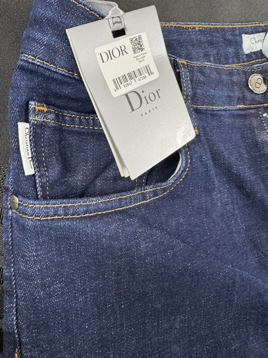 Christian Dior-Чисто нови оригинални мъжки дънки Л номер