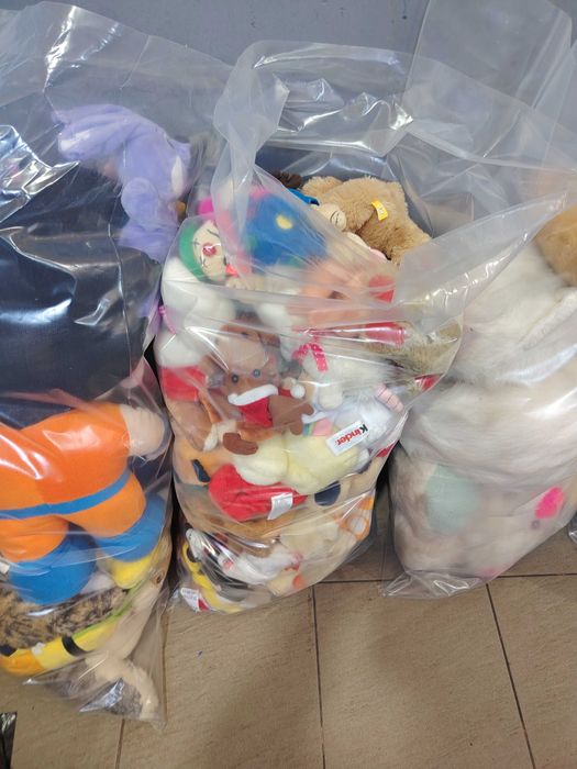 Lot jucării din plus mascote