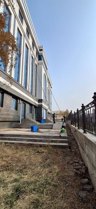 Fasad moyka фасад мойка fasad yuvish oyna tozalash bino yuvish