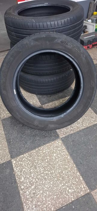 4бр. 225/55/18 Hankook,6 mm грайфер, дот 24г. Безплатен монтаж