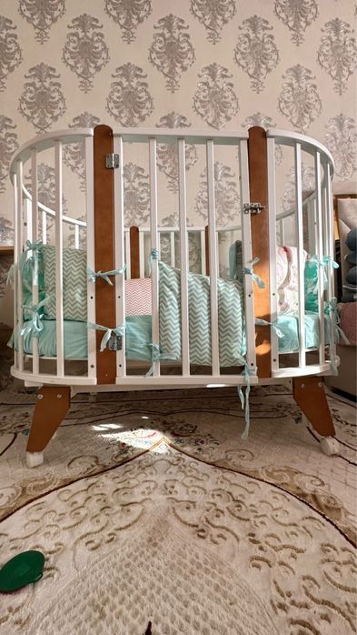 Детский манеж 3в1 (с маятником)