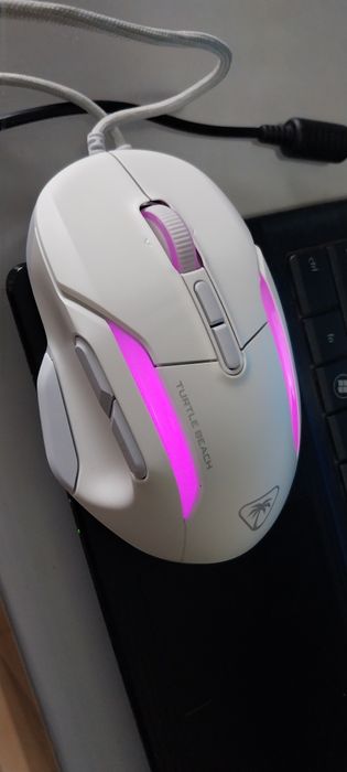 Mouse de gaming wireless TURTLE BEACH Kone II ultrausor 26,000 DPI alb, 23 functii personalizabile