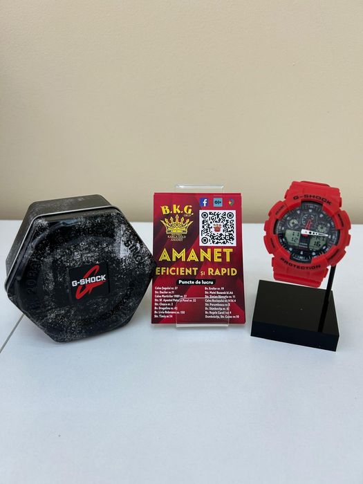 Ceas Casio G-Shock GA-100 Amanet BKG