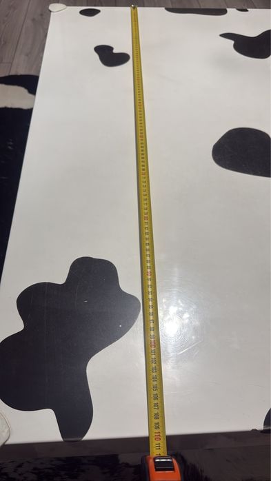 Masă print vacă 110 cm lungime si 70 cm latime