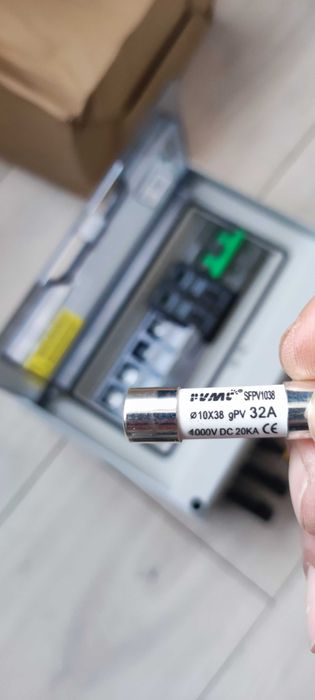 Tablou protectie Fotovoltaice pt 2 stringuri - Special pentru protectie incendii si fulgere