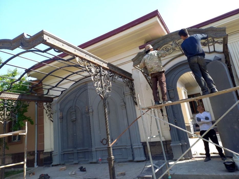 Производство Металлических Ворот, Дверей, Навесов , Ограждений, Перил