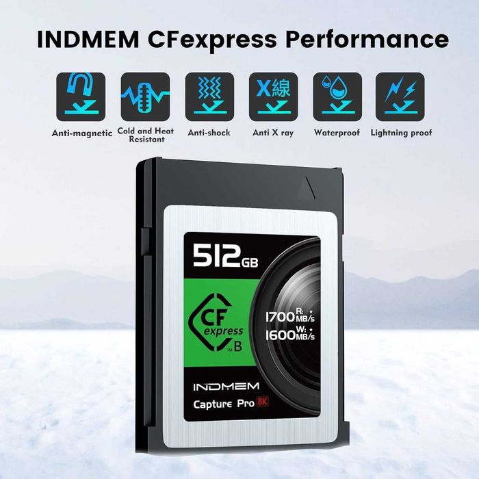 Vand Card de Memorie CFexpress Tip B 512GB nou sigilat