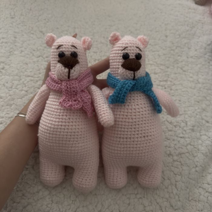 Ръчно плетени играчки