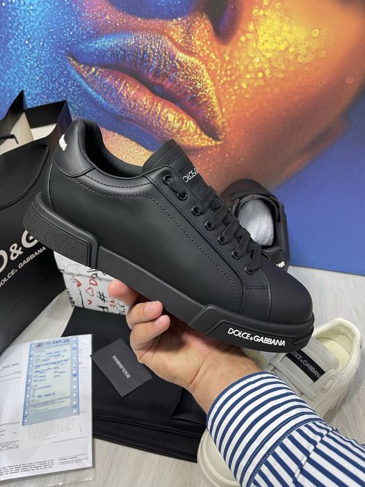 Adidasi Dolce Gabbana piele naturala 100% Full Box colectie noua