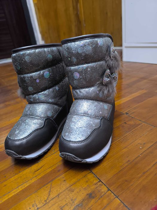 Зимние сапоги дутые(Совёнок)