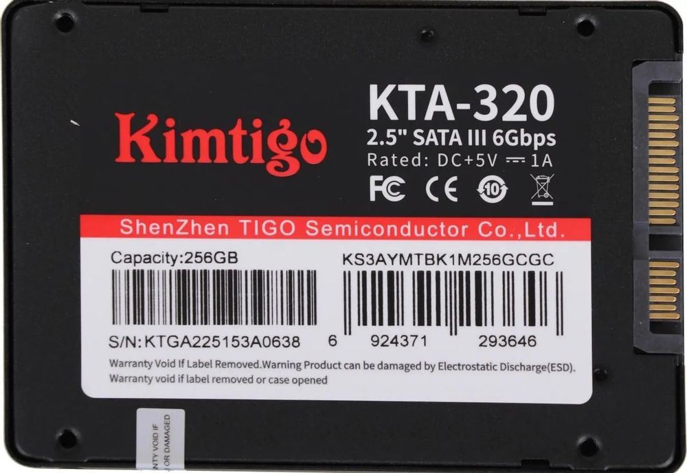 SSD kimtigo 256gb