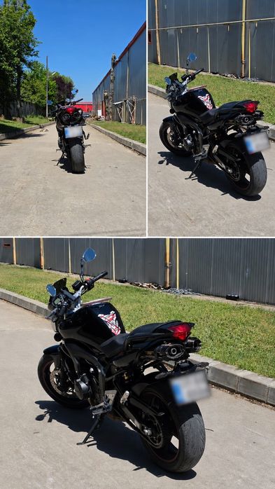 Yamaha fz6n S2 naked Black Edition 600cc