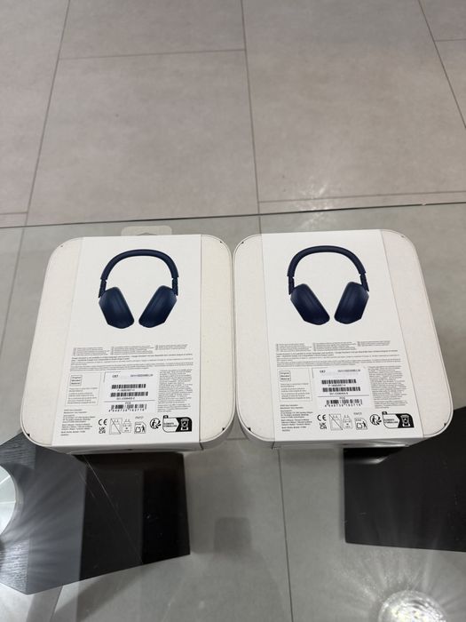 Casti wireless over-ear Sony WH-1000XM6 blue • NOI / SIGILATE •