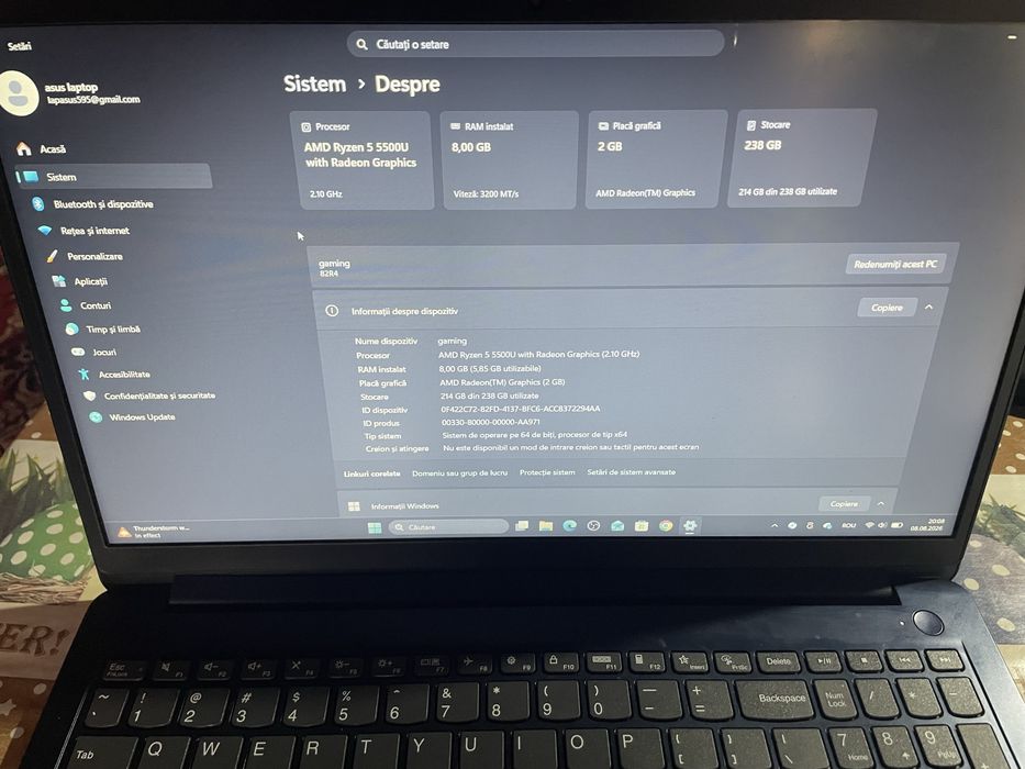Vand laptop de gaming lenovo