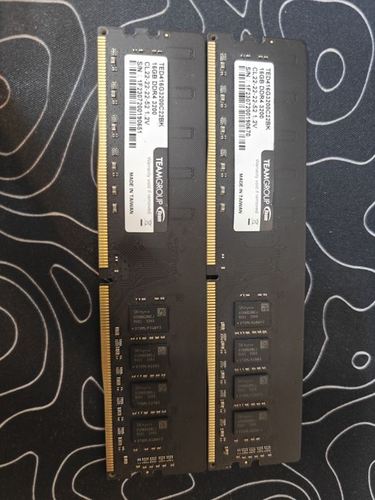 DDR4 ОЗУ 32Gb (2x16) 3200MHz
