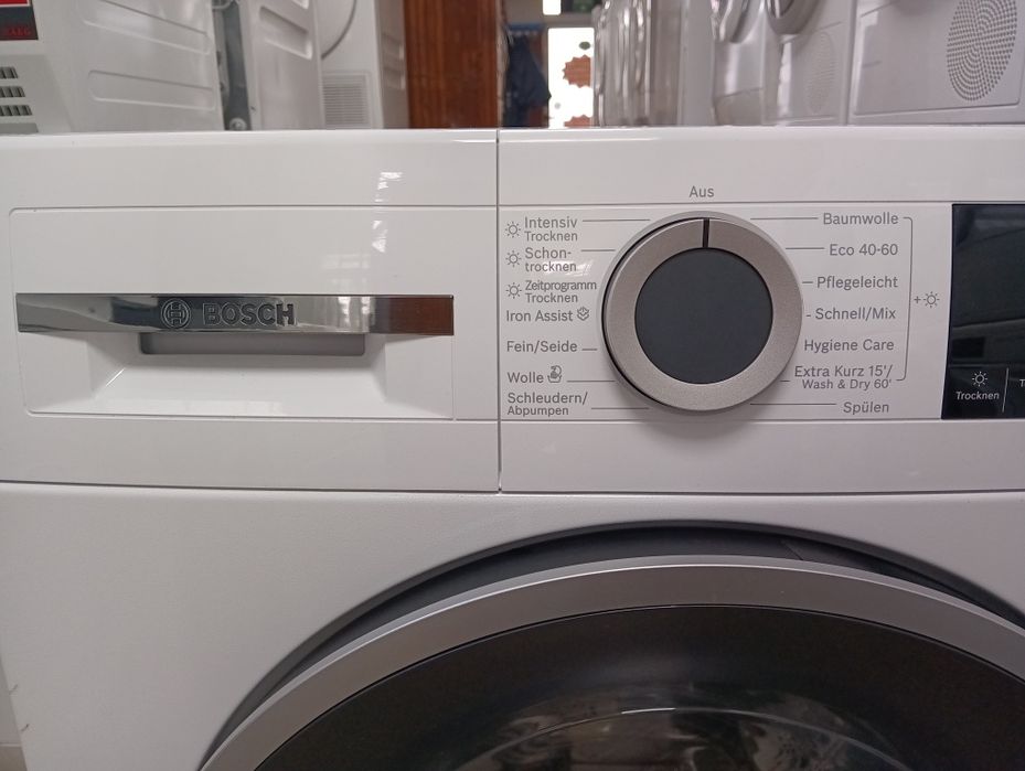 Пералня със сушилня Бош Bosch Serie 6 A+++ 9/6кг 2 години гаранция!