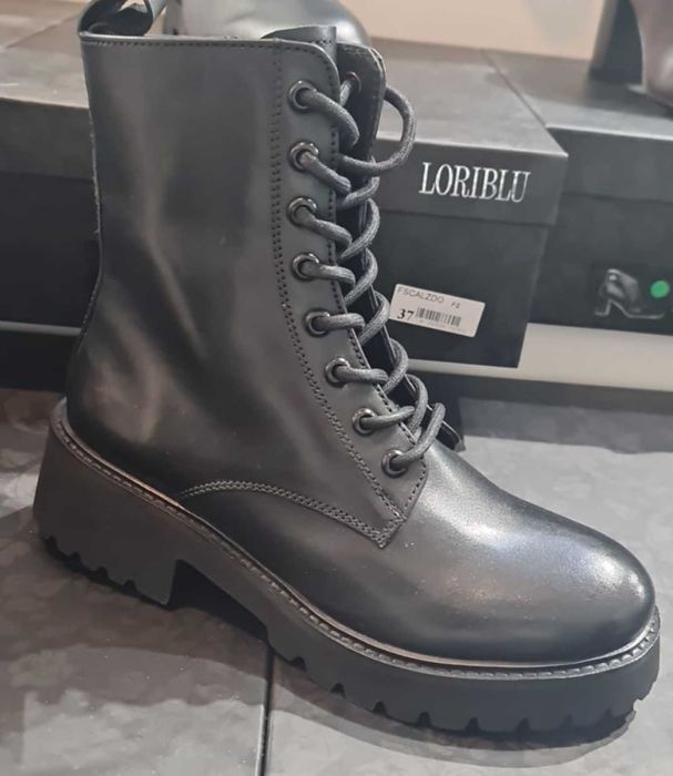 GHETE (bocanci) noi, negre LORIBLU