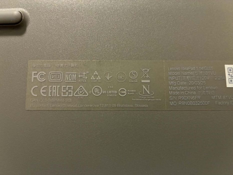 лаптоп Lenovo IdeaPad 1 14IGL05