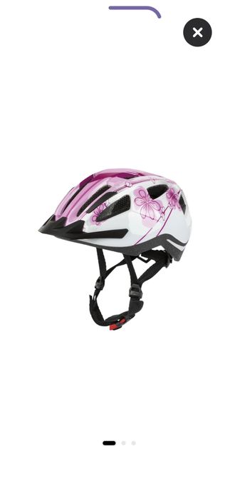 Casca biciclete pentru copii albastru /roz  -cu lumina