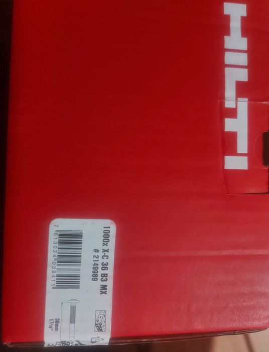 Cuie hilti XC 36 B3 MX