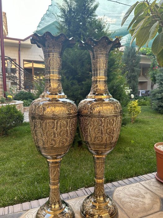 Ваза, ручная работа.