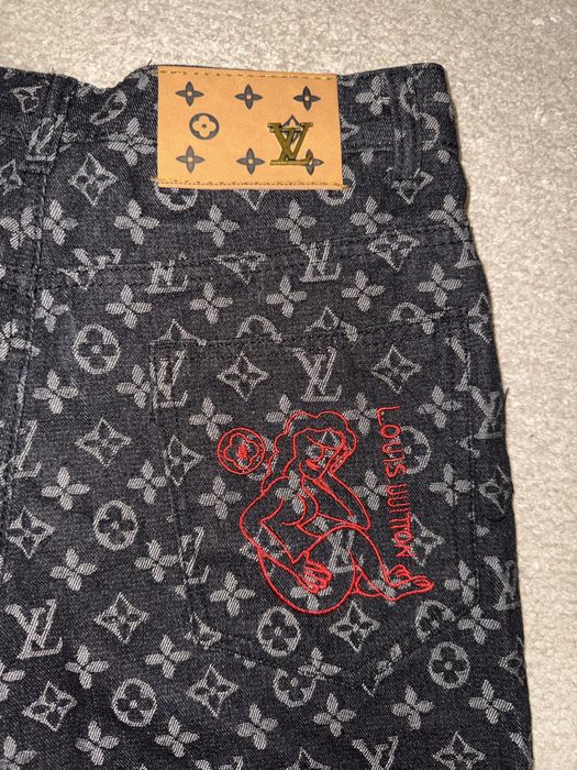 Blugi Louis Vuitton Femei