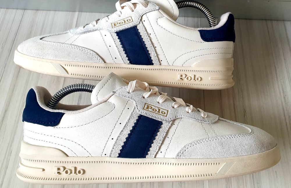 POLO Ralph Lauren Leather Sneakers 40 - 25.5см НОВО ОРИГИНАЛ ЕСТ. Кожа
