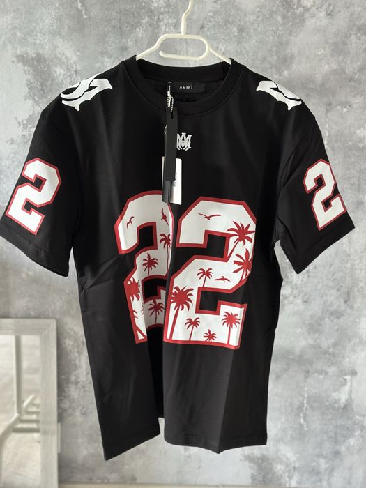 Tricou Amiri OFF White  Palm angels balenciaga