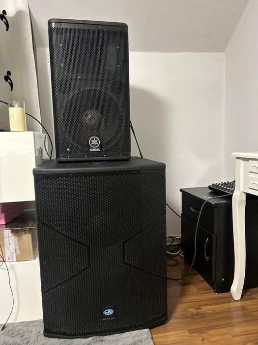 Subwoofer vantec 18a yamaha dsr112+mixer
