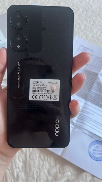 Продам телефон оппо а78