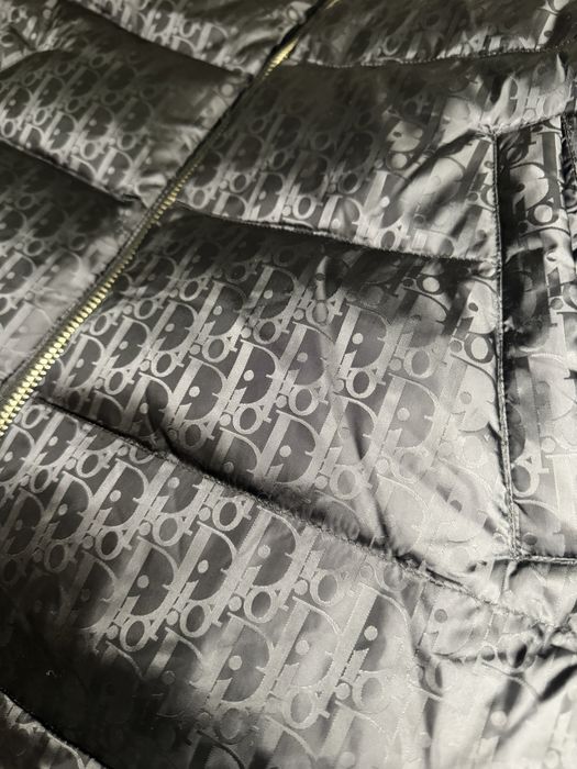 IN STOC | Geaca Dior Oblique neagra cu puf Premium