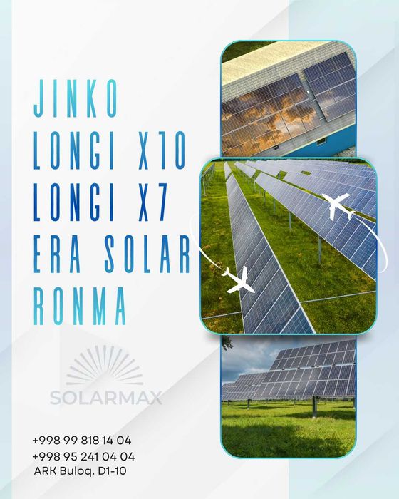 Jinko, Longi X7, Longi X10, Era solar, Force, Ronma