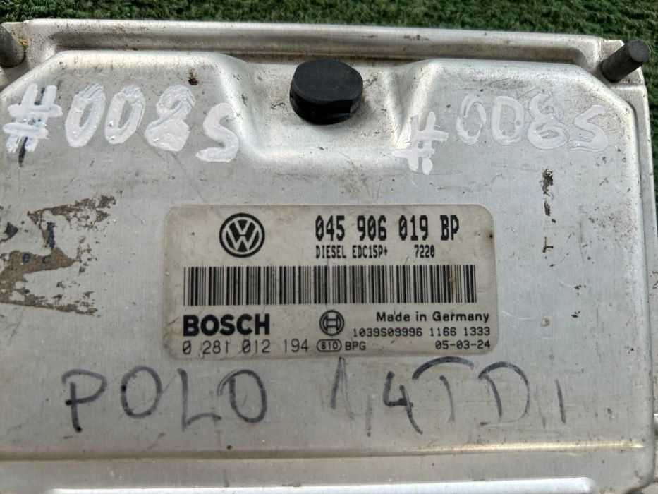 двг компютър ECU VW Seat Audi модел 2001-2009г.  #008S.