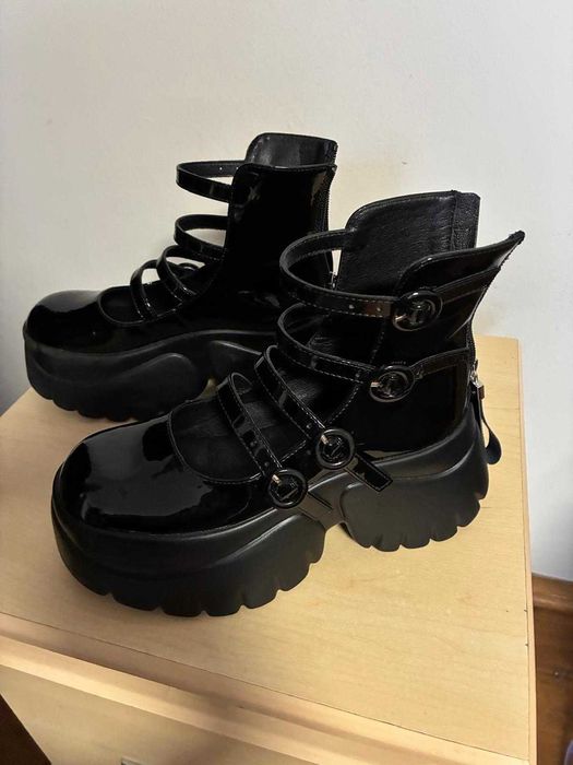 Pantofi semi-deschiși Janny Fairy, black