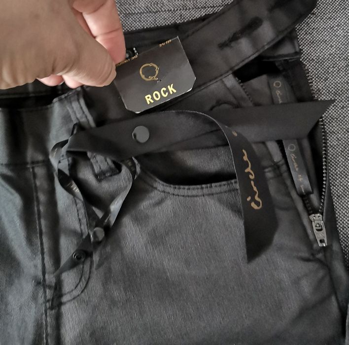 Blugi dama, negri Rock, XXS, W25, noi