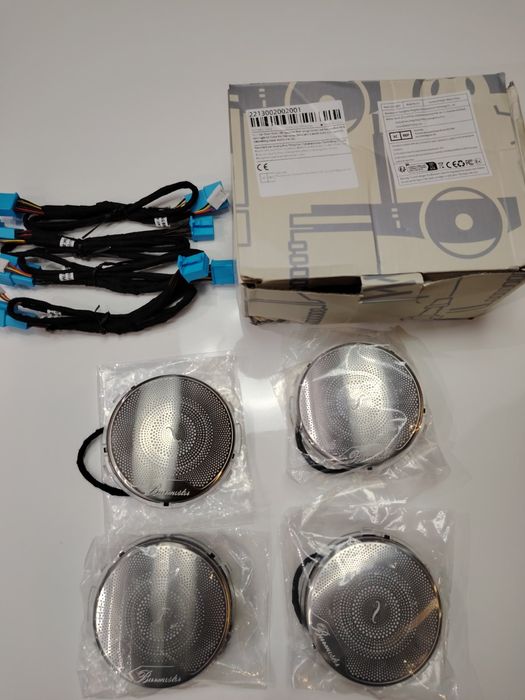 LED  капаци за говорители 64 цвята