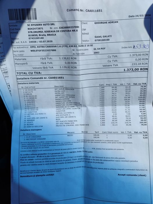 Opel Astra caravan 1.6 benzina