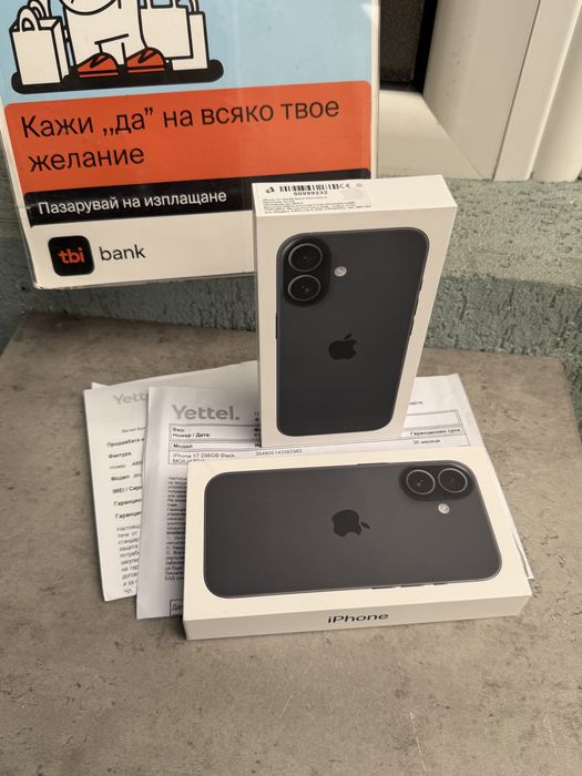 НОВ!36М ГАР‼️IPHONE 17 256GB Black * опция Лизинг TBI