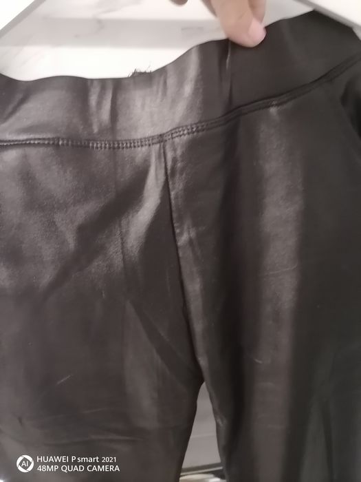 Colanți imitație piele