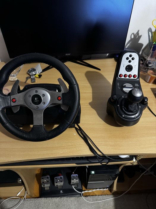 Logitech g25 + shifter