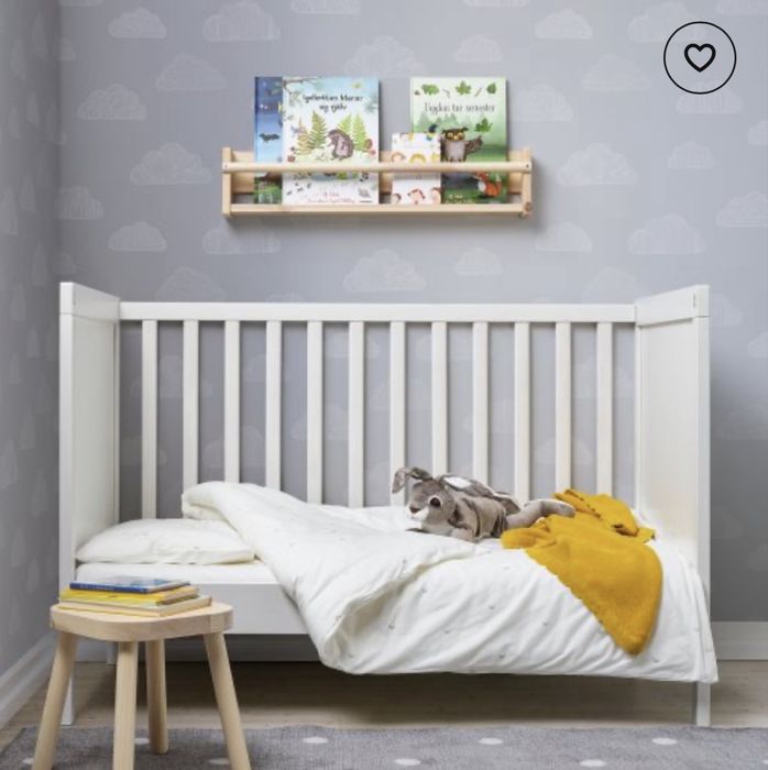 Бебешко легло IKEA SUNDVIK + Матрак SKÖNAST
