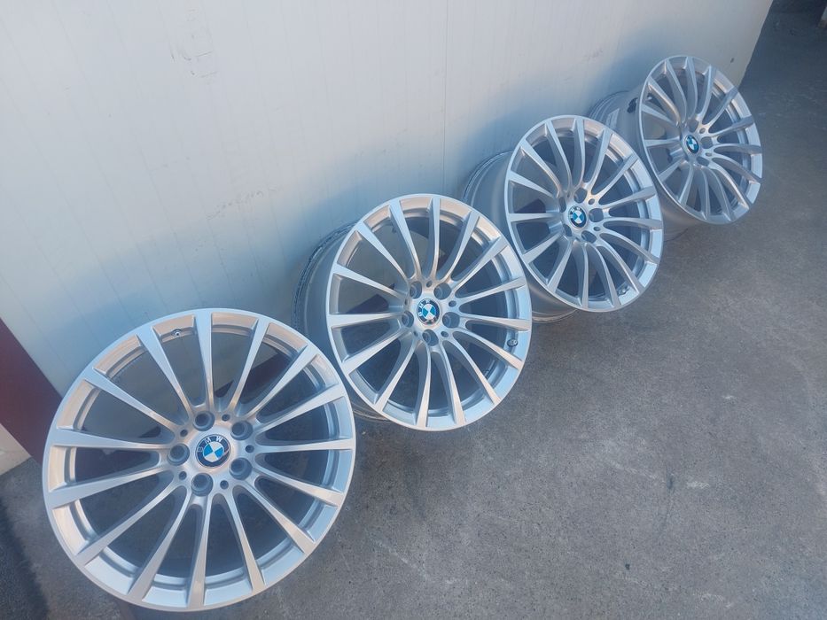 Set jante din aluminiu originale r18 / Bmw Vw Audi Skoda Seat / 5x112 / STYLE 619 / ET 30 / cu senzori de presiune